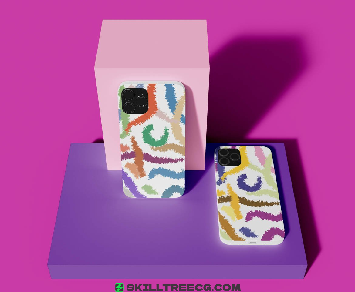 图片[4]-Smartphone Cases Mockup（080240）-技能树